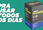 Pack de Icones mais usados no dia a dia da Grafica
