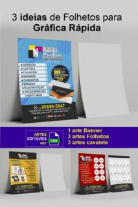 Leia mais sobre o artigo 3 Ideias Folhetos para Gráfica Rápida